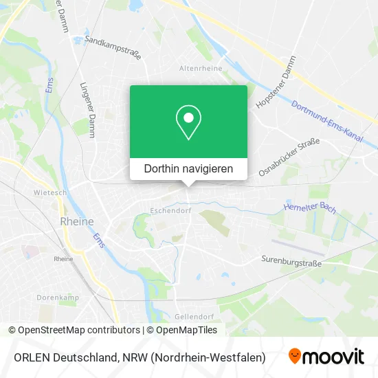 ORLEN Deutschland Karte