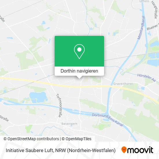 Initiative Saubere Luft Karte