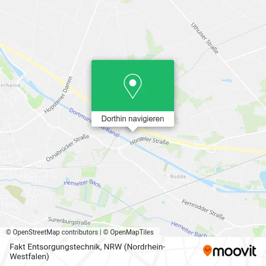 Fakt Entsorgungstechnik Karte