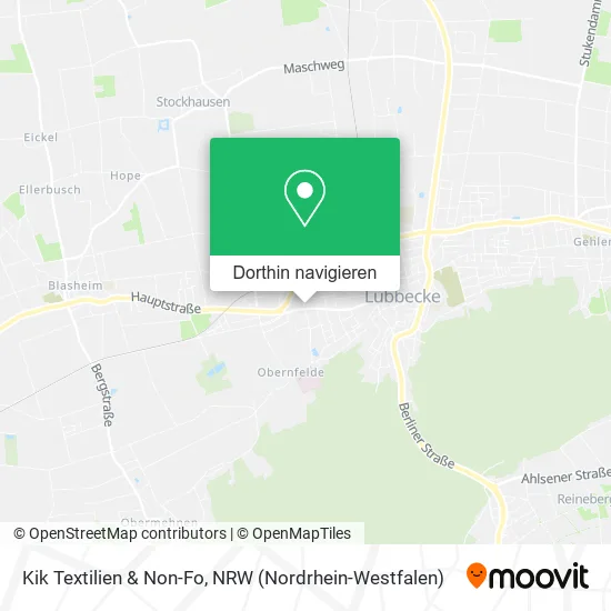 Kik Textilien & Non-Fo Karte