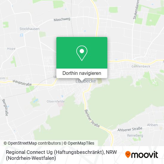 Regional Connect Ug (Haftungsbeschränkt) Karte