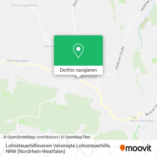 Lohnsteuerhilfeverein Vereinigte Lohnsteuerhilfe Karte