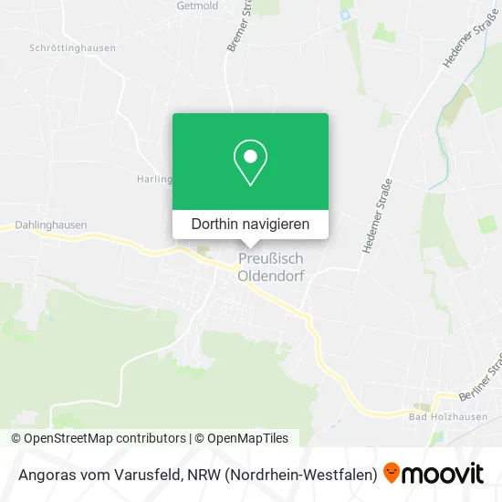 Angoras vom Varusfeld Karte