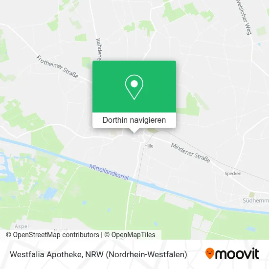 Westfalia Apotheke Karte