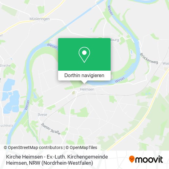 Kirche Heimsen - Ev.-Luth. Kirchengemeinde Heimsen Karte