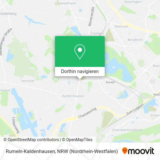 Rumeln-Kaldenhausen Karte