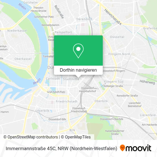 Immermannstraße 45C Karte