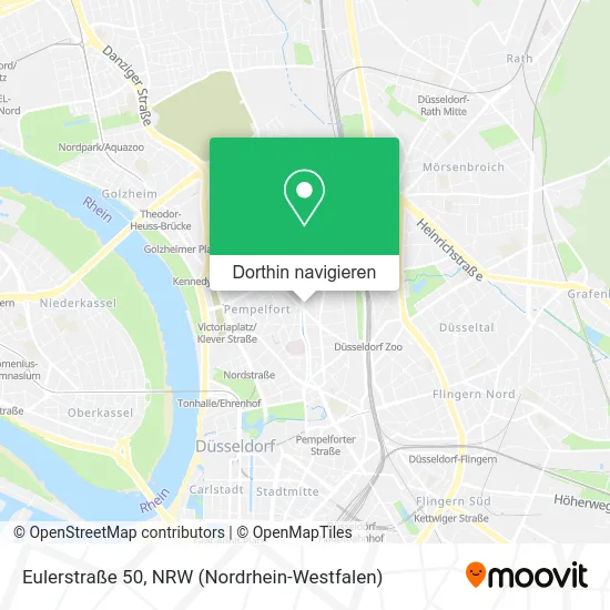 Eulerstraße 50 Karte