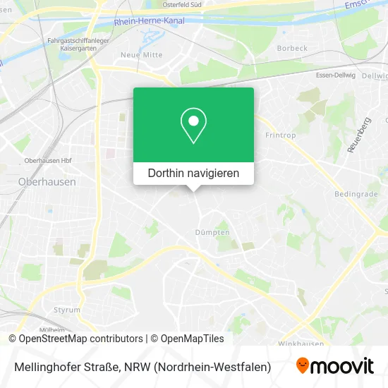 Mellinghofer Straße Karte
