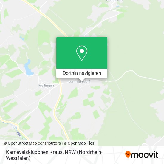 Karnevalsklübchen Kraus Karte
