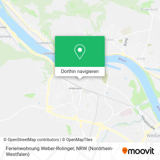 Ferienwohnung Weber-Rolinger Karte