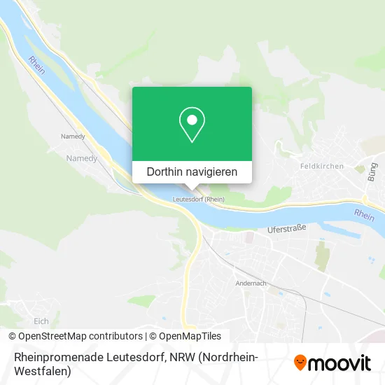 Rheinpromenade Leutesdorf Karte