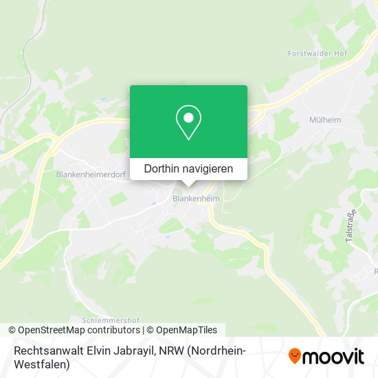 Rechtsanwalt Elvin Jabrayil Karte