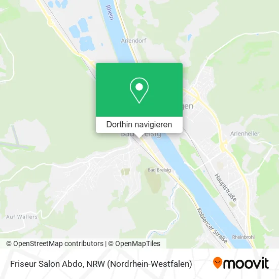 Friseur Salon Abdo Karte