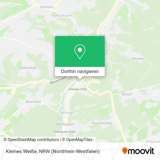 Kleines Weiße Karte