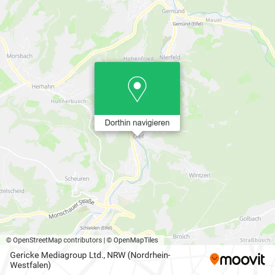 Gericke Mediagroup Ltd. Karte