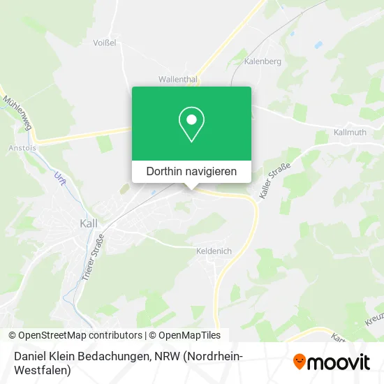 Daniel Klein Bedachungen Karte