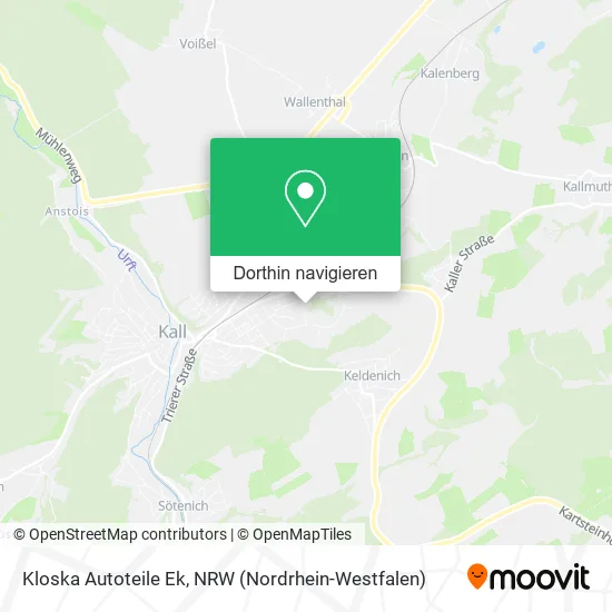 Kloska Autoteile Ek Karte