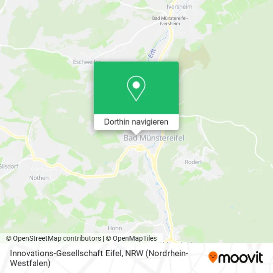 Innovations-Gesellschaft Eifel Karte