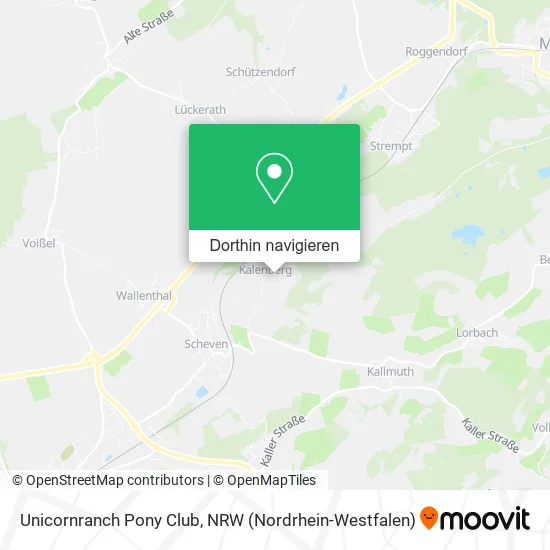 Unicornranch Pony Club Karte