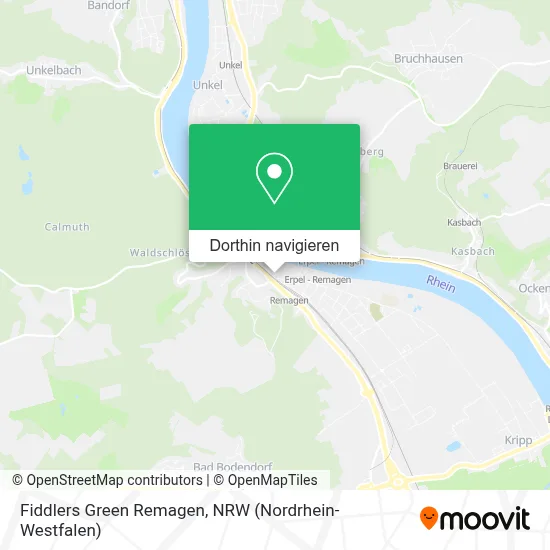 Fiddlers Green Remagen Karte
