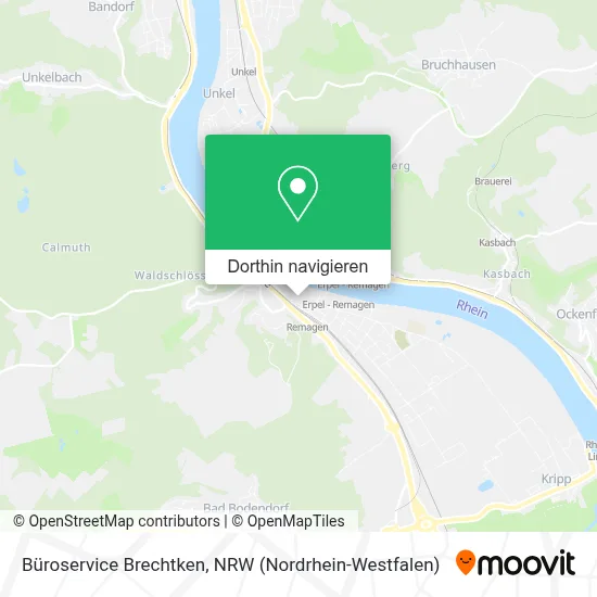 Büroservice Brechtken Karte