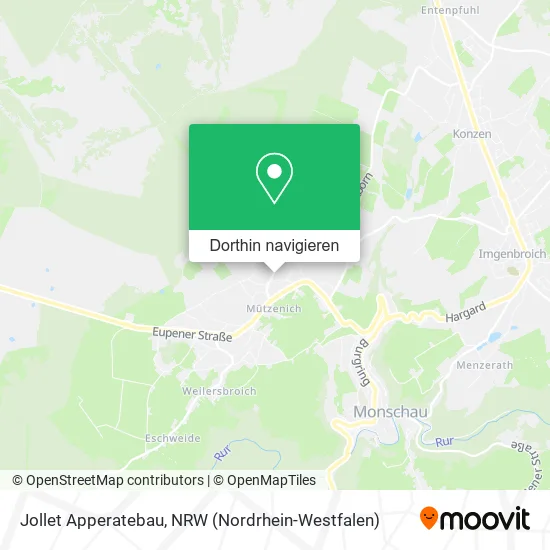 Jollet Apperatebau Karte