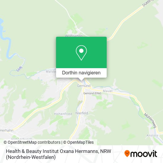 Health & Beauty Institut Oxana Hermanns Karte