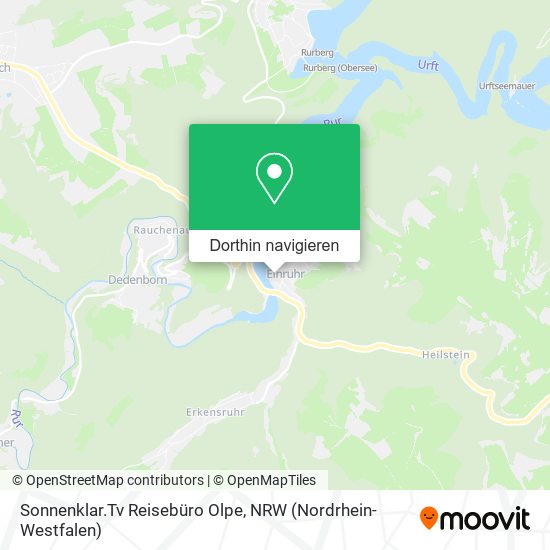 Sonnenklar.Tv Reisebüro Olpe Karte