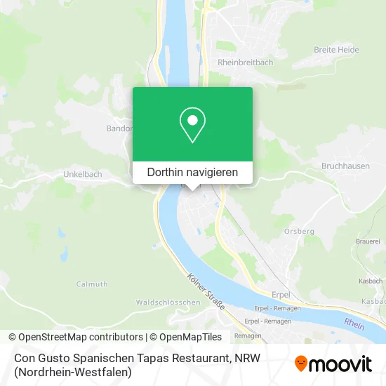 Con Gusto Spanischen Tapas Restaurant Karte