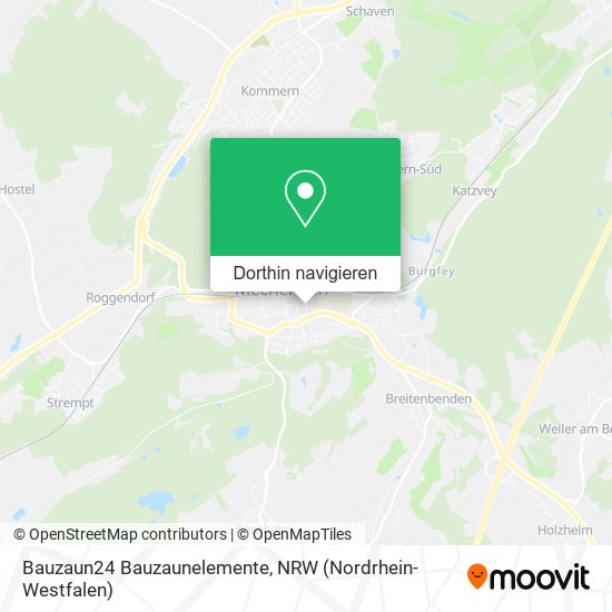Bauzaun24 Bauzaunelemente Karte