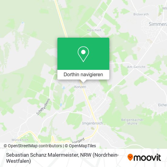 Sebastian Schanz Malermeister Karte