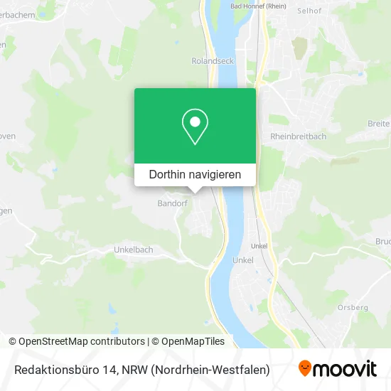 Redaktionsbüro 14 Karte