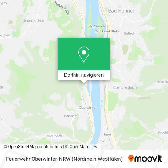 Feuerwehr Oberwinter Karte