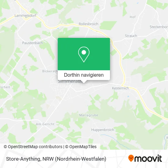 Store-Anything Karte