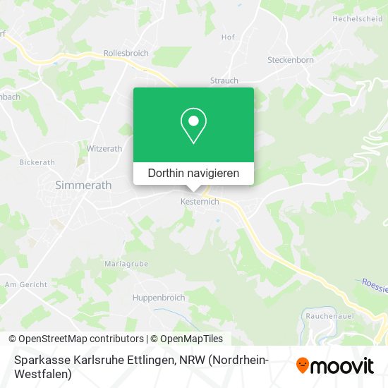 Sparkasse Karlsruhe Ettlingen Karte