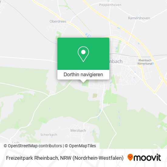 Freizeitpark Rheinbach Karte