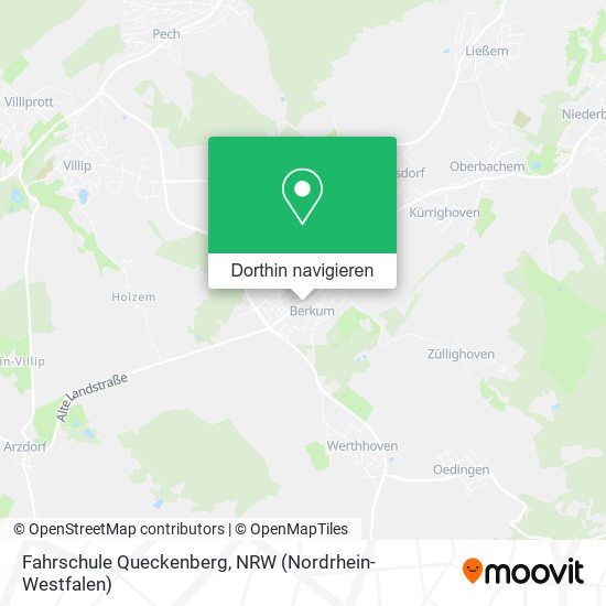 Fahrschule Queckenberg Karte