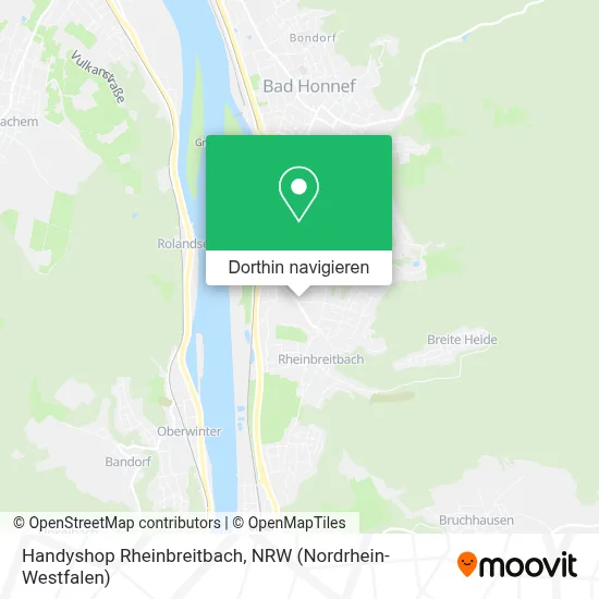 Handyshop Rheinbreitbach Karte