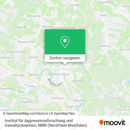 Institut für Aggressionsforschung und Gewaltprävention Karte