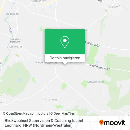 Blickwechsel Supervision & Coaching Isabel Leonhard Karte