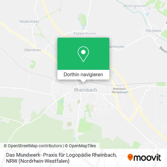 Das Mundwerk- Praxis für Logopädie Rheinbach Karte