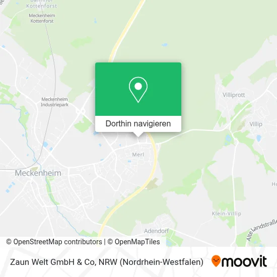Zaun Welt GmbH & Co Karte