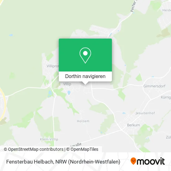 Fensterbau Helbach Karte