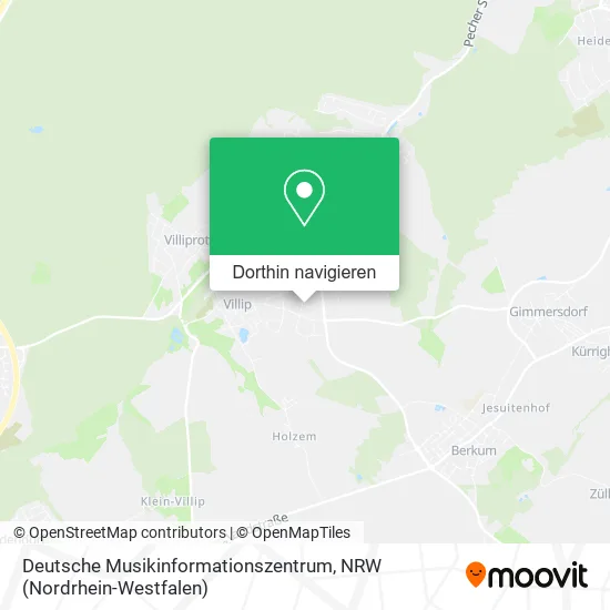 Deutsche Musikinformationszentrum Karte