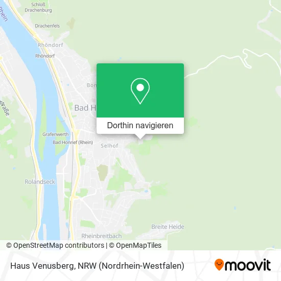 Haus Venusberg Karte