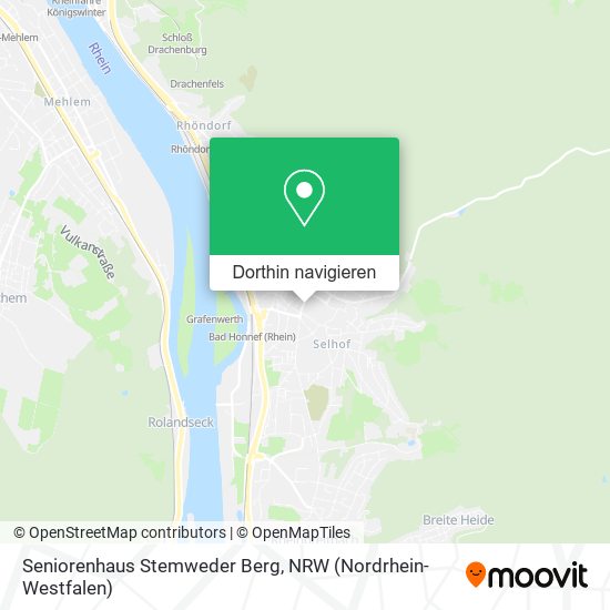 Seniorenhaus Stemweder Berg Karte