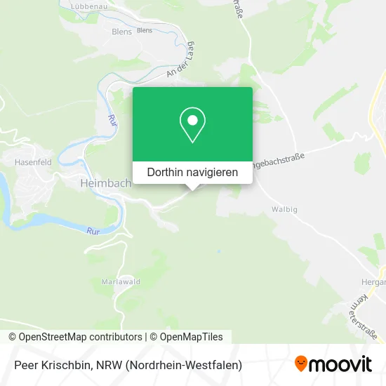 Peer Krischbin Karte