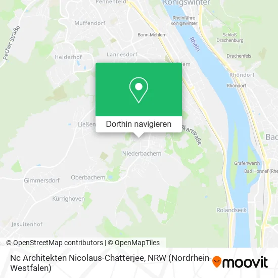 Nc Architekten Nicolaus-Chatterjee Karte