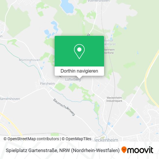 Spielplatz Gartenstraße Karte